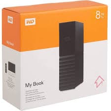 WD My Book 8TB External Portable Hard Drive